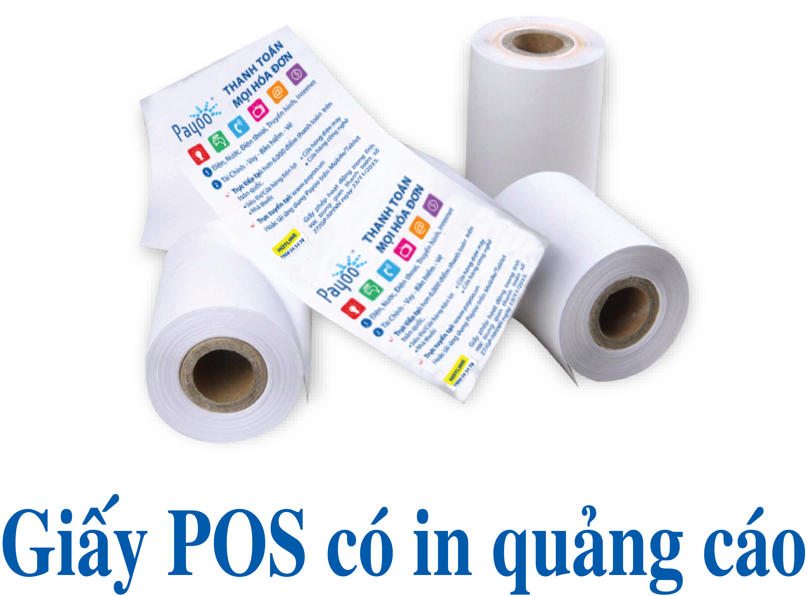 Giấy POS có in quảng cáo